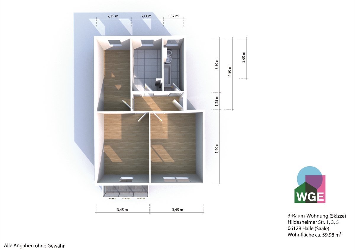 Ausblick trifft Lebensqualität: Großzügige 3-Zimmer-Wohnung in Traumlage! - Photo 4